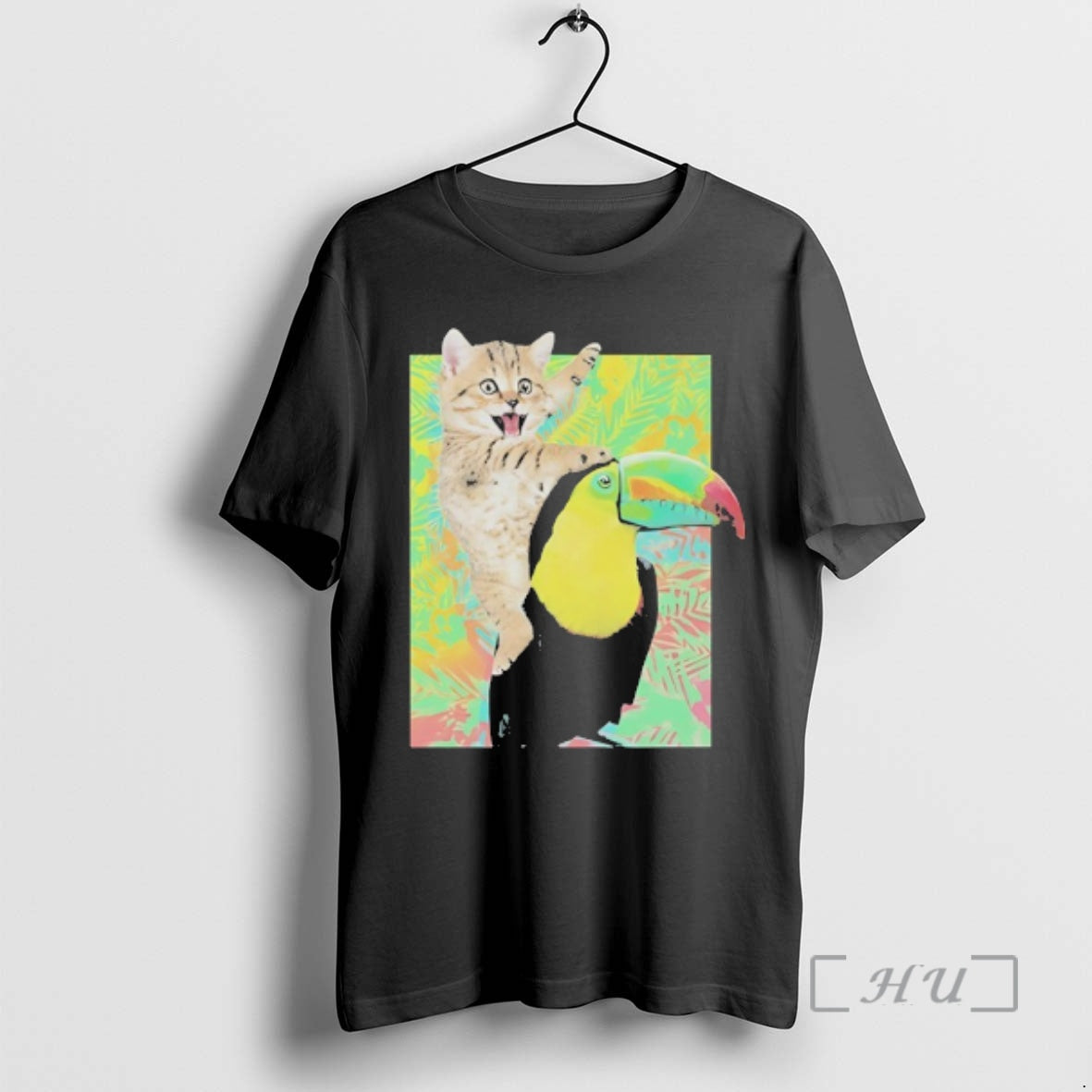 Officials Tabby Cat Riding Toucans Animal Funny T-Shirts, Hoodie, Sweatshirt | WearSparks.com