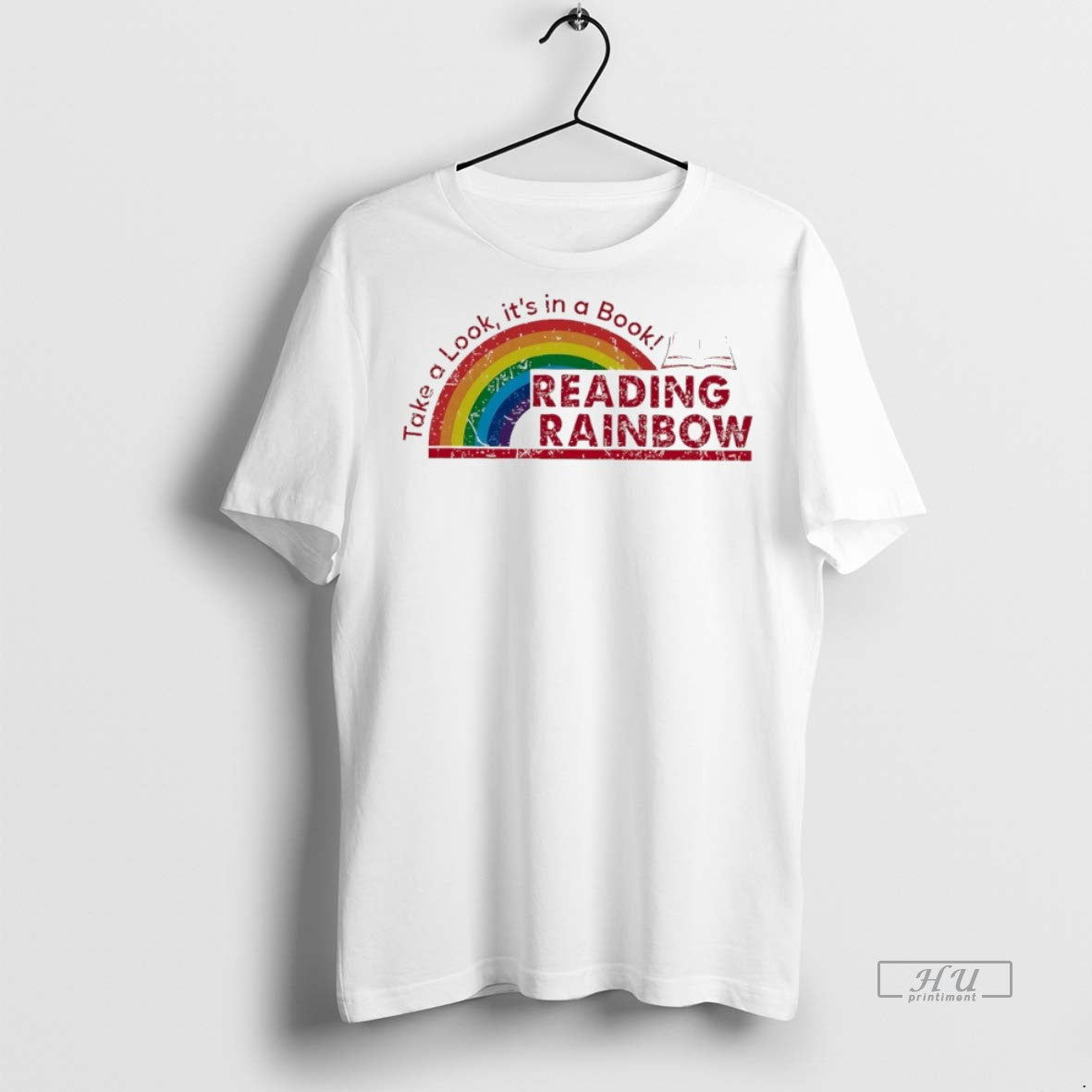Officials Take A Look Its In A Book Reading Rainbow T Shirt Sweater
