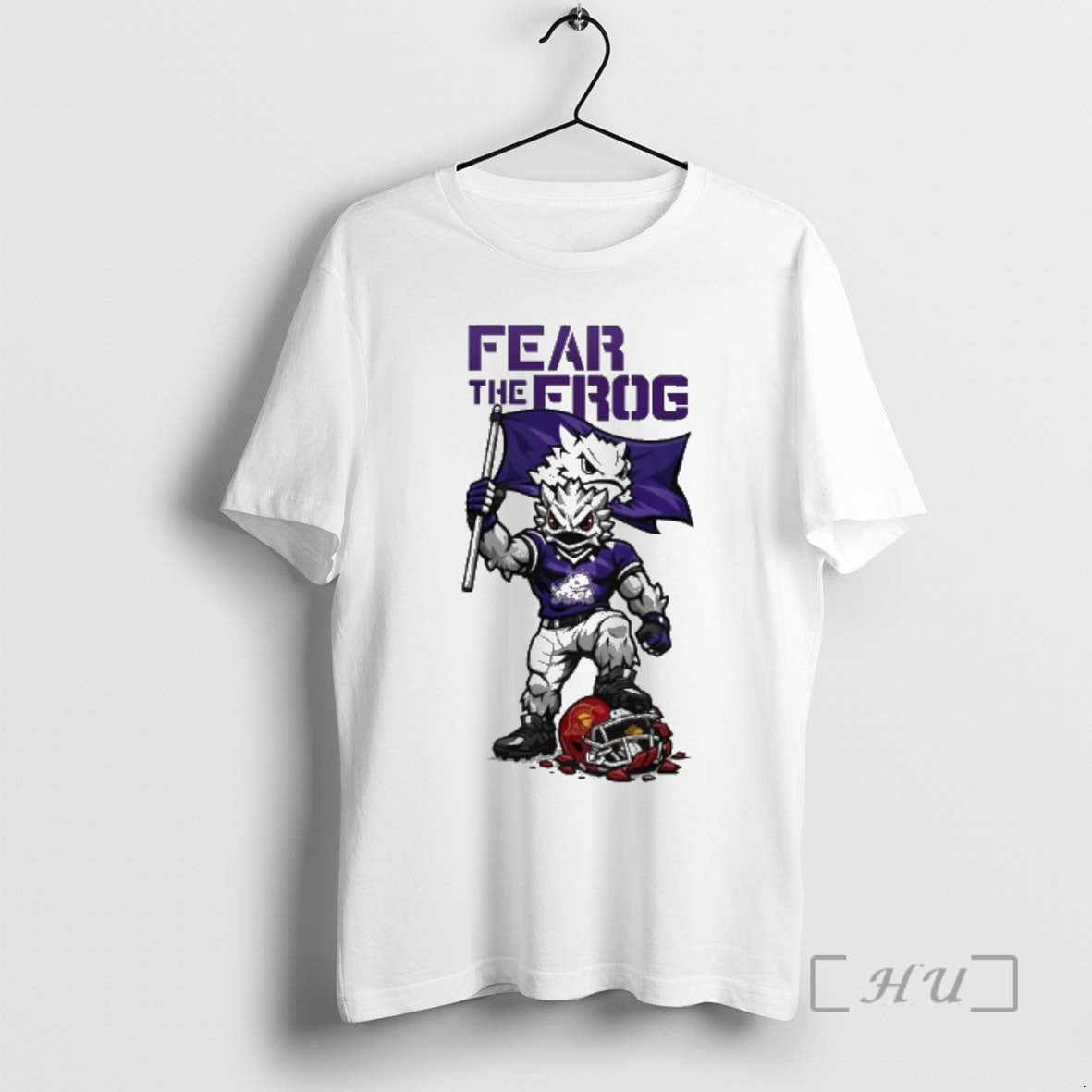 Officials Tcu Horned Frogs Ncaa Valero Alamo Bowl Champions Mascot Fear The Frog 2026 Premium T-Shirts, Hoodie, Sweatshirt