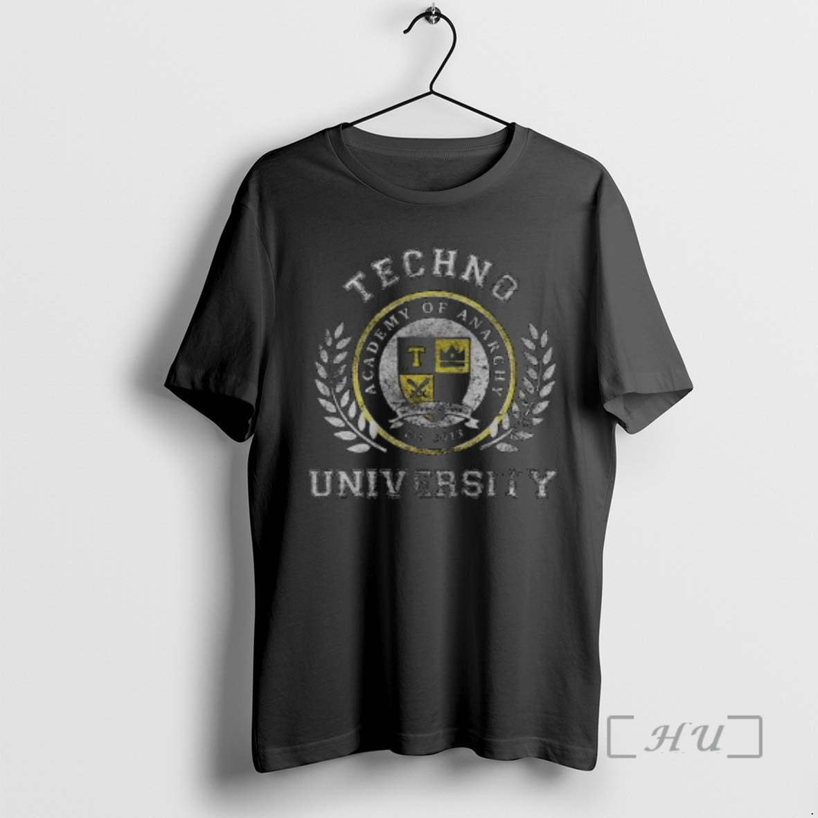 Officials Technoblade Techno University Circle Black T-Shirts, Hoodie, Sweatshirt | WearSparks.com