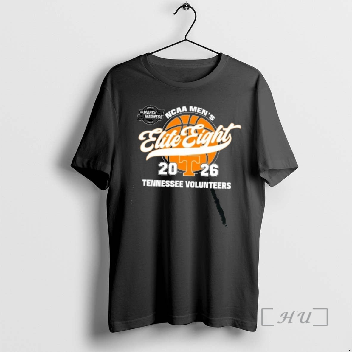 Officials Tennessee Volunteers 2026 Ncaa Mens Basketball Tournament March Madness Elite 8 Premium T Shirts