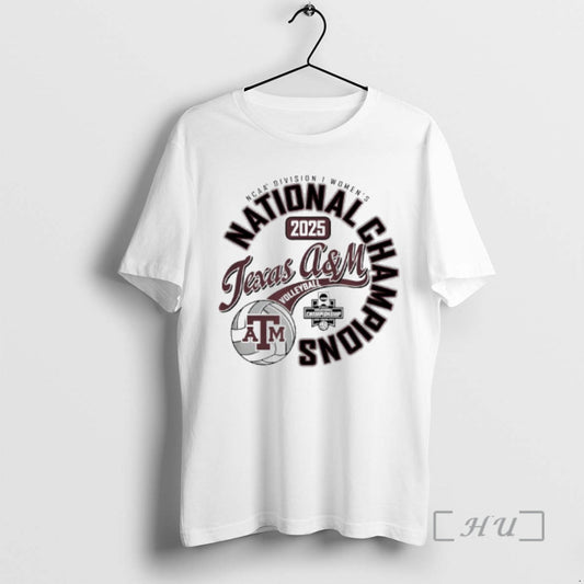 Officials Texas Am Aggies National Champs 2025 Volleyball Womens T-Shirts, Hoodie, Sweatshirt | WearSparks.com