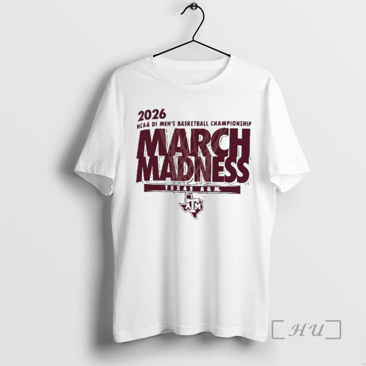 Officials Texas Am Aggies 2026 Ncaa Di Mens Basketball Championship March Madness Premium T Shirts