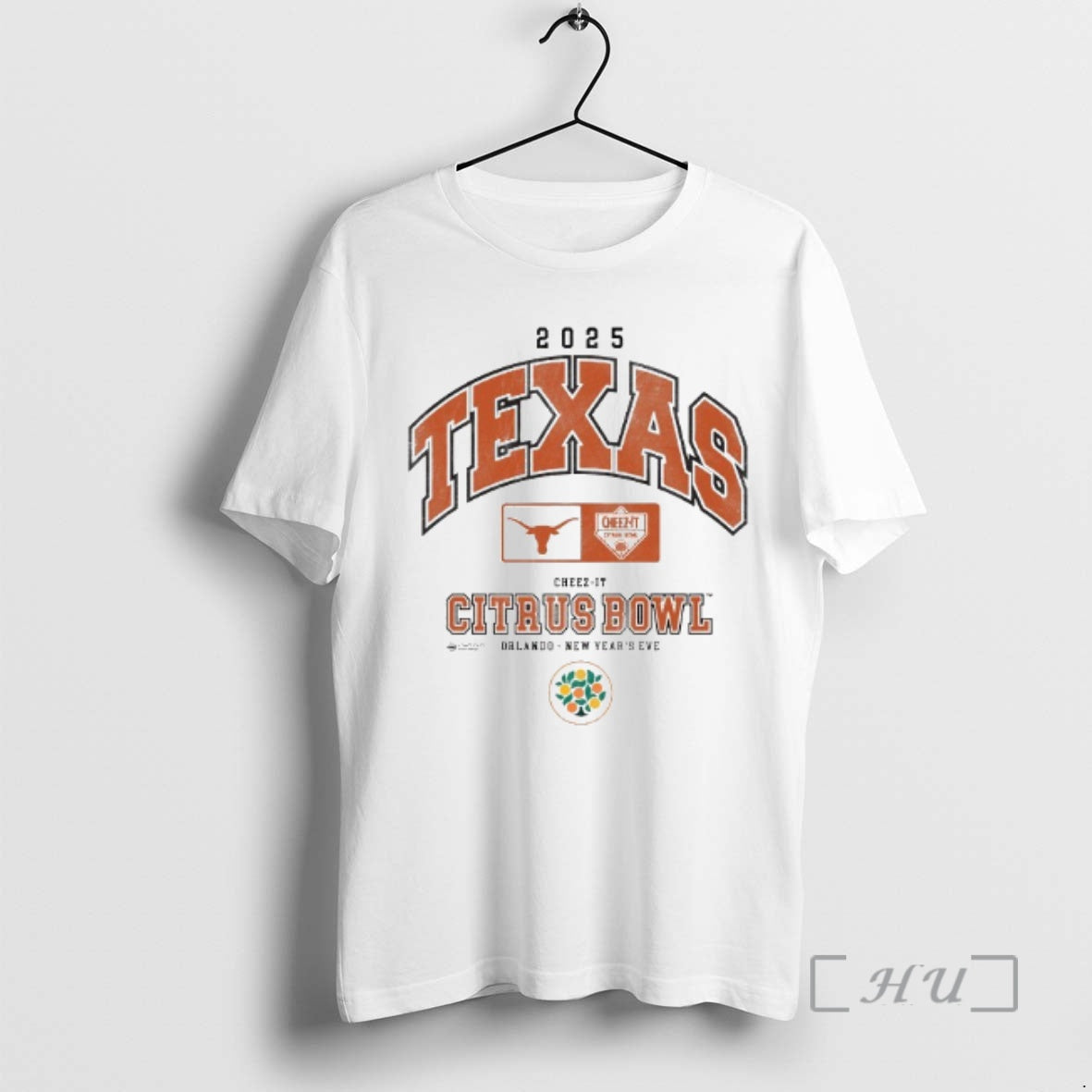 Officials Texas Longhorns 2025 Cheez It Citrus Bowl Orlando New Years Eve Premium T Shirts Hoodie, Sweatshirt