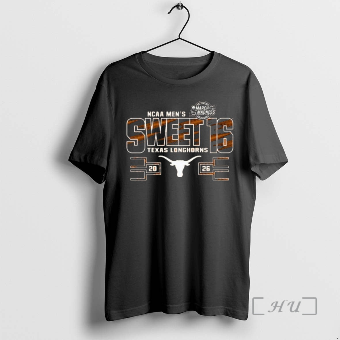 Officials Texas Longhorns 2026 Ncaa March Madness Sweet 16 Bound Net Premium T Shirts Sweater