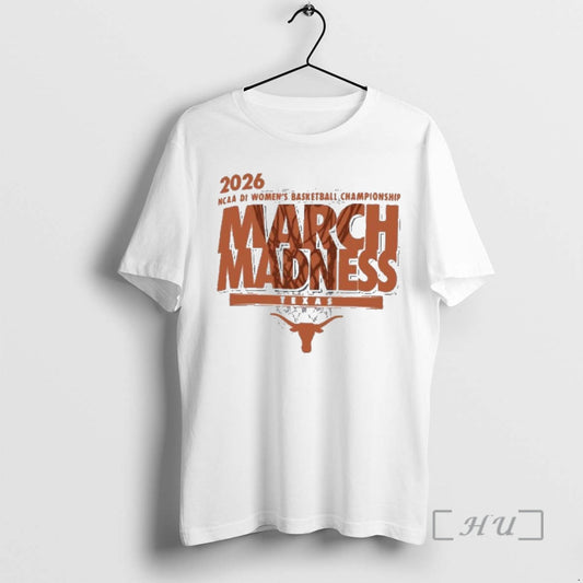 Officials Texas Longhorns 2026 Ncaa Di Womens Basketball Championship March Madness Premium T Shirts Sweater