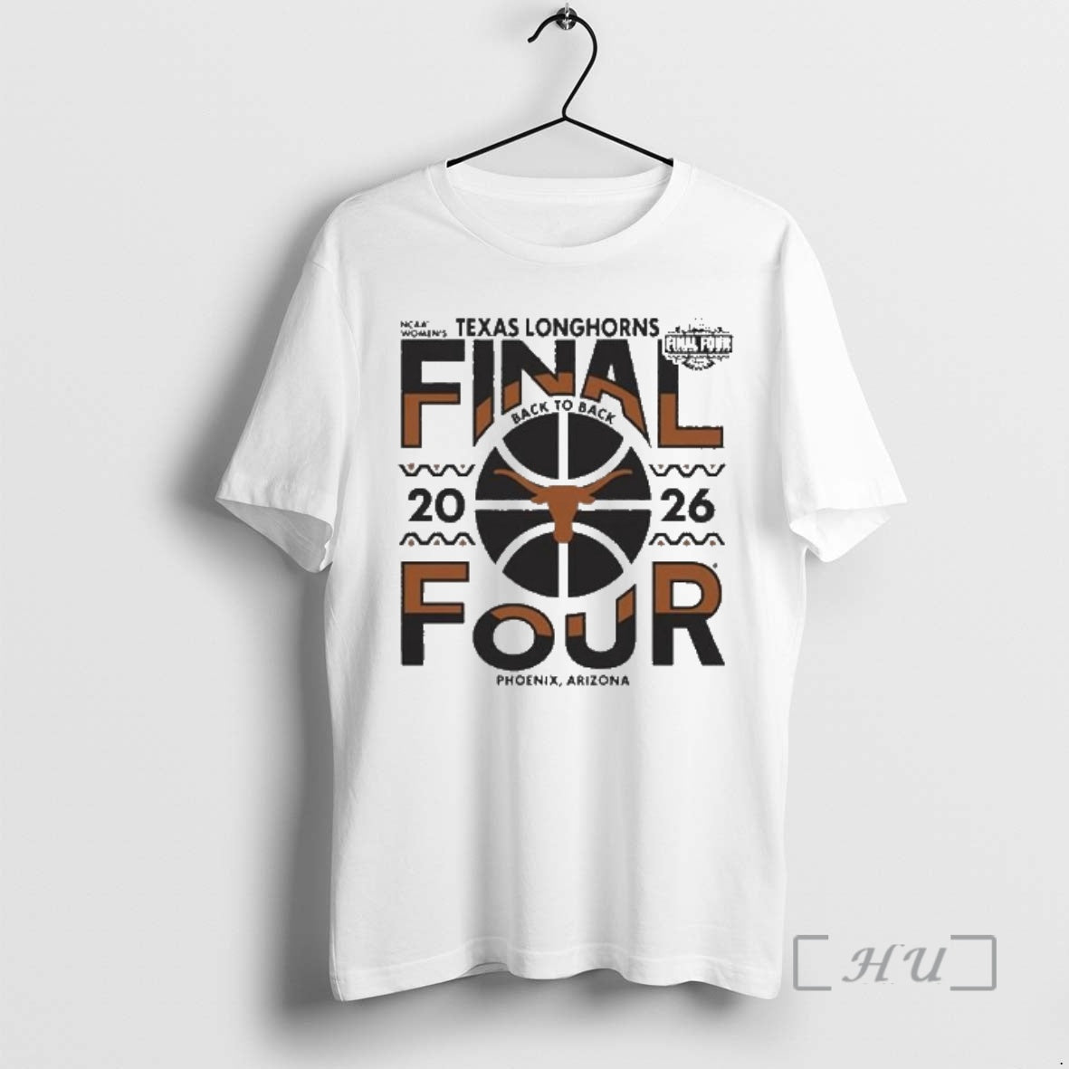 Officials Texas Longhorns 2026 Womens Basketball Final Four Phoenix Arizona Bound Premium T Shirts Sweater