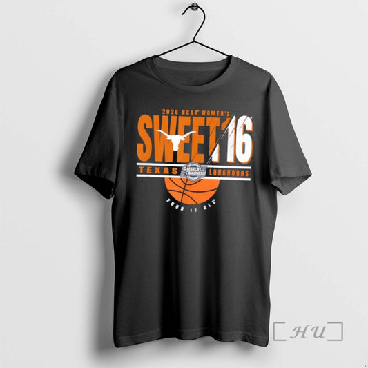 Officials Texas Longhorns Sweet 16 2026 Ncaa Womens March Madness