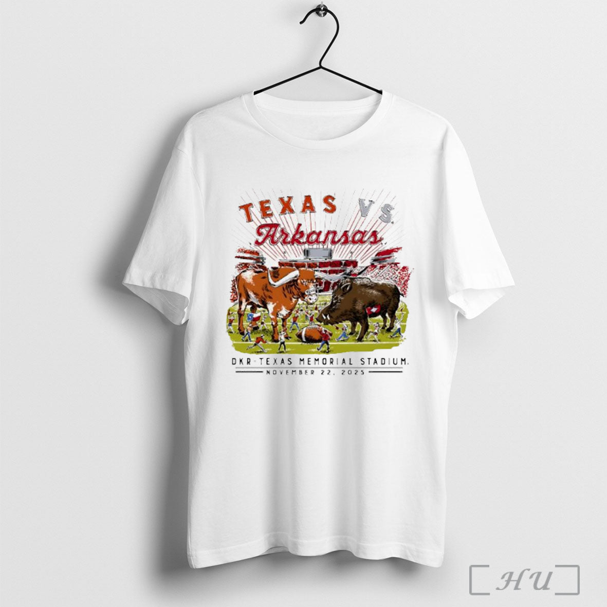 Officials Texas Longhorns Vs Arkansas Razorbacks Football Game Day 2025 Dkr Texas Memorial Stadium