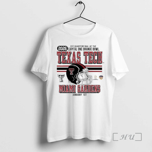 Officials Texas Tech Red Raiders Cfp Quarterfinal At The Capital One Orange Bowl Miami Gardens T-Shirts, Hoodie, Sweatshirt
