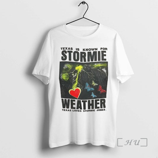 Officials Texas Is Known For Stormy Weather Texas Loves Stormie Jones Premium T Shirts Sweater Hoodie, Sweatshirt