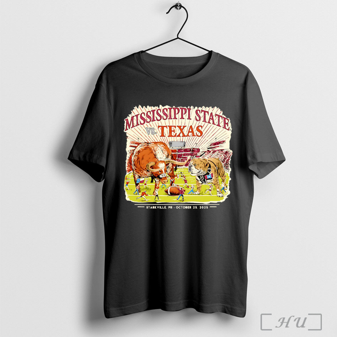 Officials Texas Vs Mississippi State Game Day 2025 T Shirt