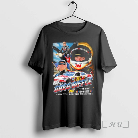 Officials The Biff Nascar Greg Biffle 1969 2025 Thank You For The Memories Premium T-Shirts, Hoodie, Sweatshirt