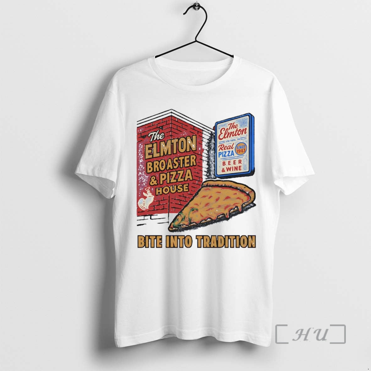 Officials The Elmton Broasted And Pizza House Bite Into Tradition T-Shirts, Hoodie, Sweatshirt | WearSparks.com