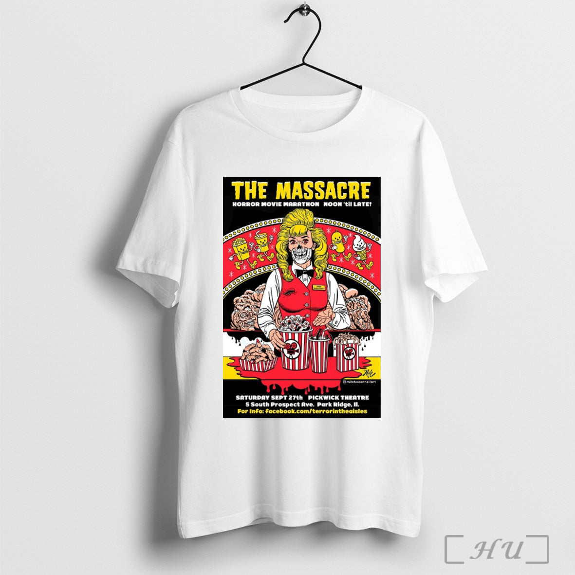 Officials The Massacre Saturday September 27th Pickwick Theatre 5 South Prospect Ave Park Ridge Il