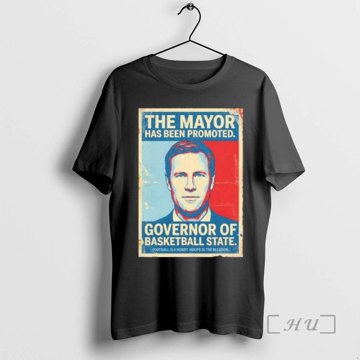 Officials The Mayor Has Been Promoted Governor Of Basketball State Nebraska Cornhuskers Premium T Shirts
