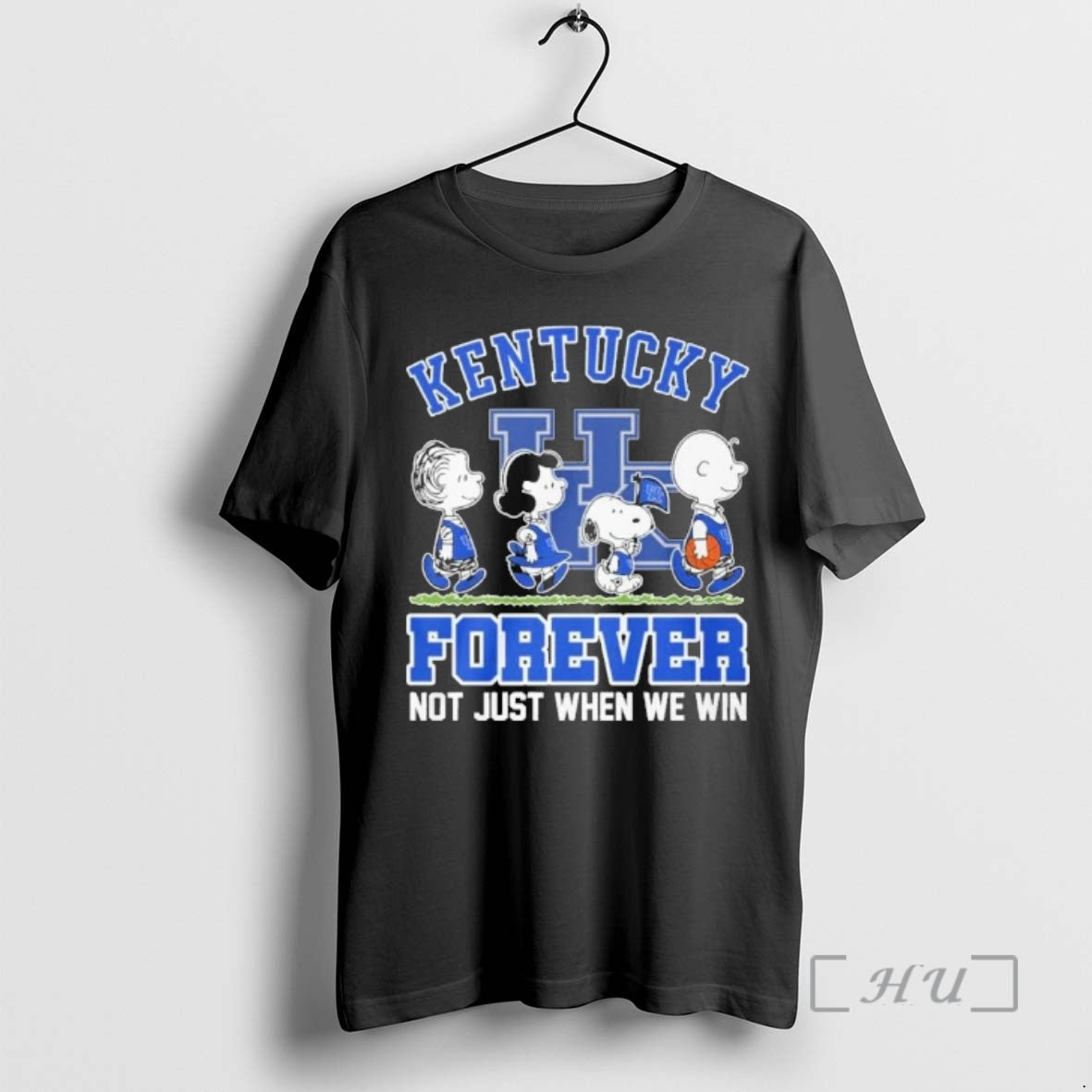 Officials The Peanuts X Kentucky Basketball Forever Not Just When We Win Premium T Shirts