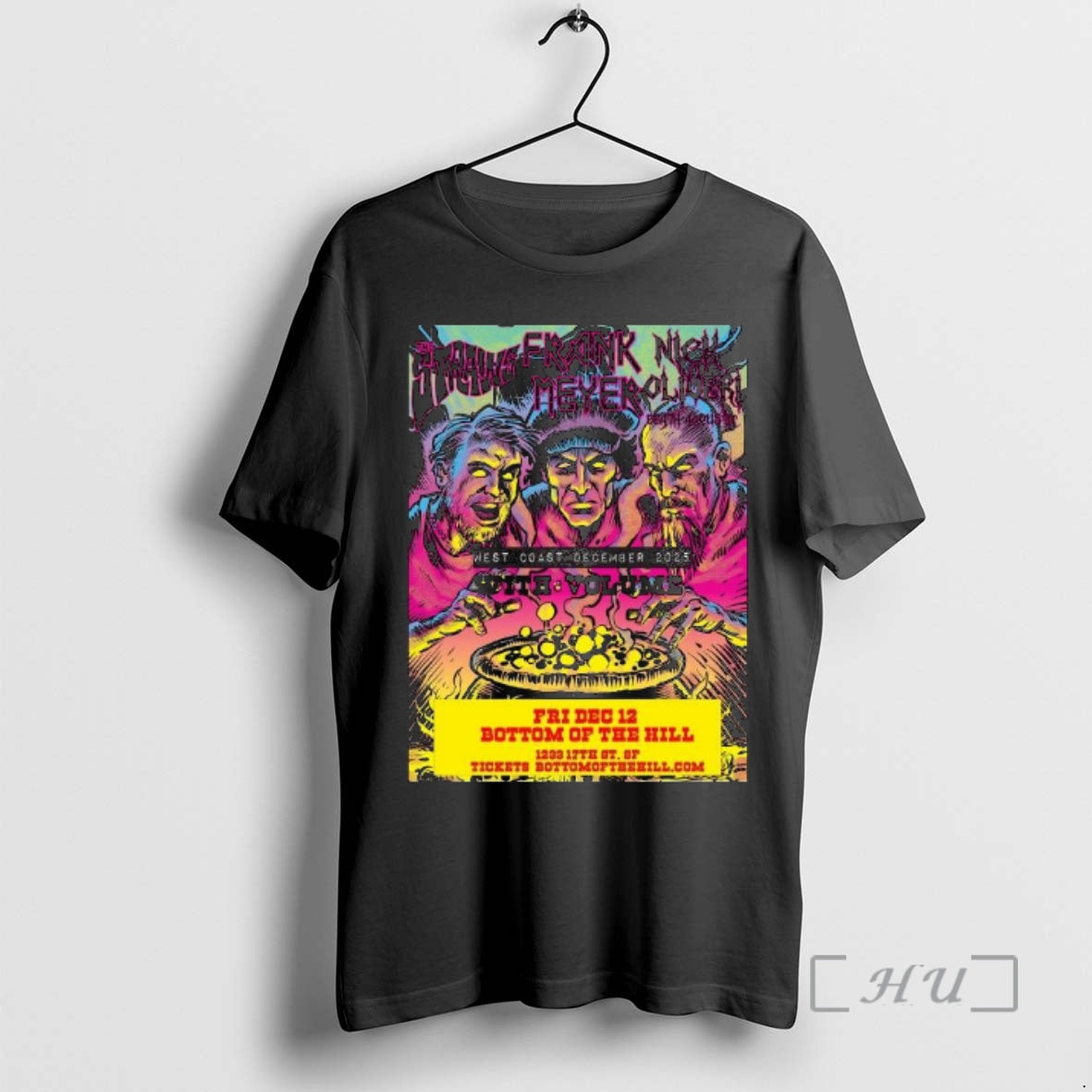 Officials The Strains Frank Meyer Nick Oliveris Death Acoustic West Coast December 2025 With Volume T-Shirts, Hoodie,...