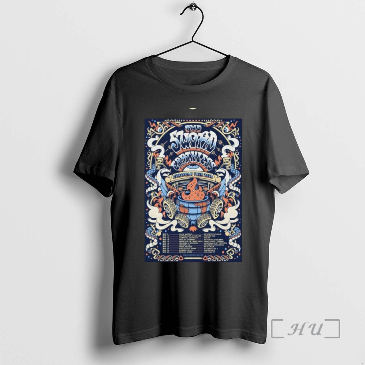 Officials The Sword And Earthless 2026 Eu Tour T-Shirts, Hoodie, Sweatshirt | WearSparks.com