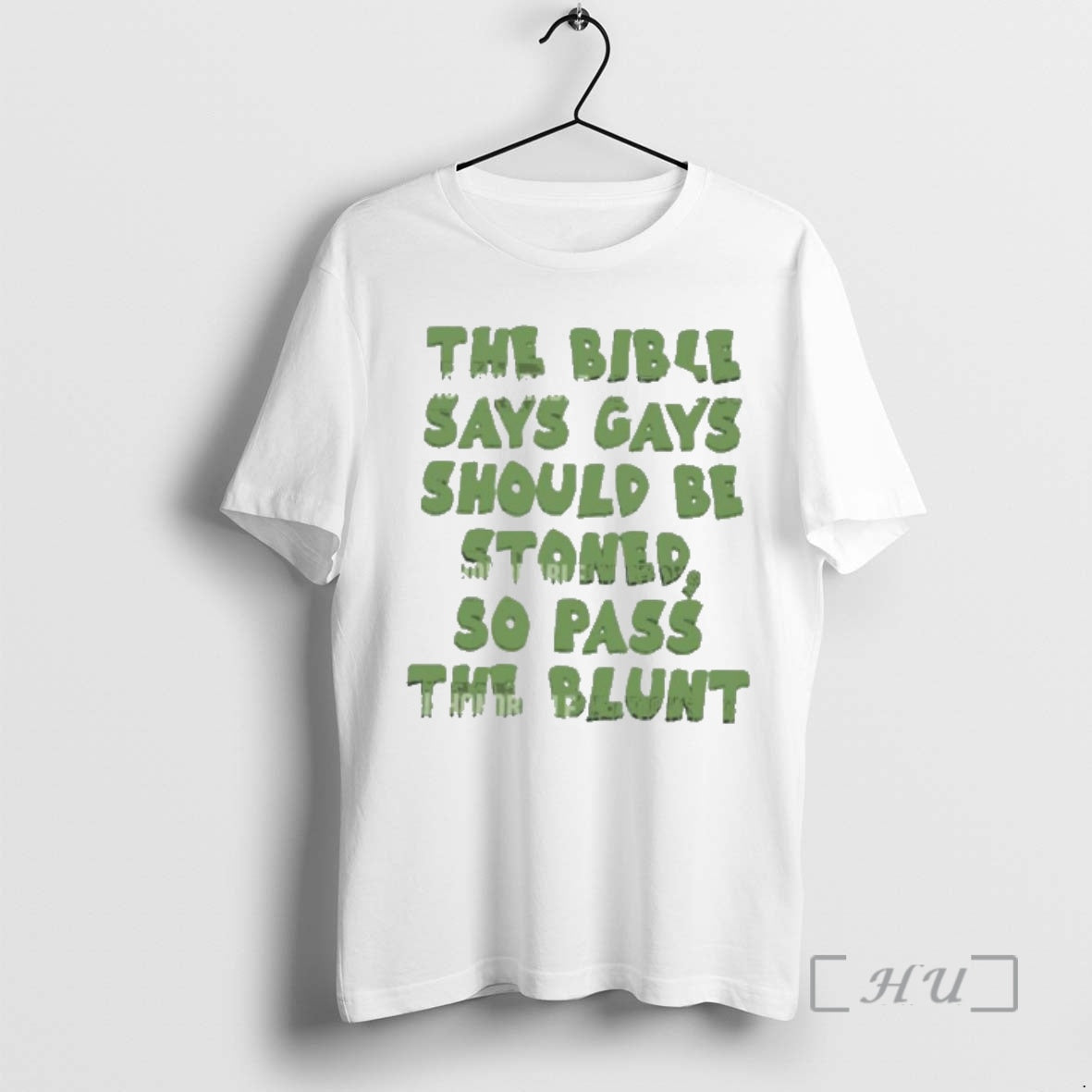 Officials The Bible Says Gays Should Be Stoned So Pass The Blunt Premium T Shirts