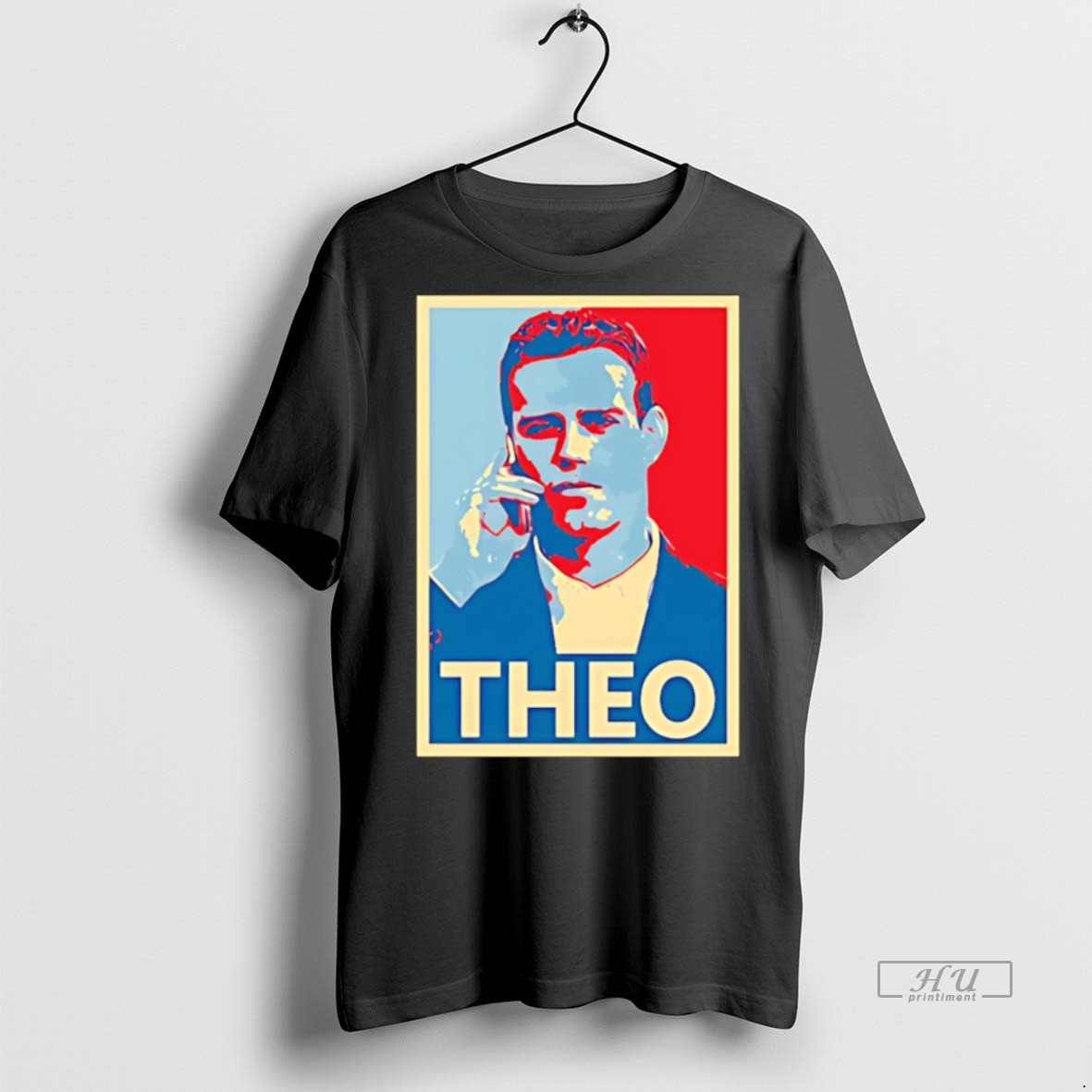 Officials Theo Epstein In Action Signed By Artist T Shirt Sweater