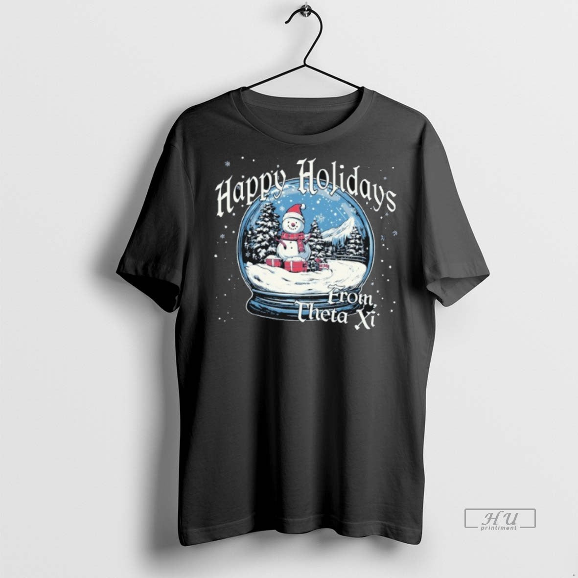 Officials Theta Xi Happy Holidays From Christmas T Shirt Sweater