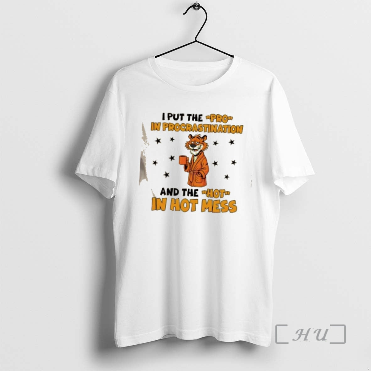 Officials Tiger I Put The Pro In Procrastination And The Hot In Hot Mess Premium T-Shirts, Hoodie, Sweatshirt