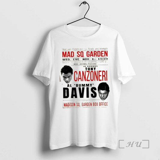 Officials Tony Canzoneri Vs Bummy Davis Madison Sq Garden Box Office Premium T Shirts Sweater Hoodie, Sweatshirt