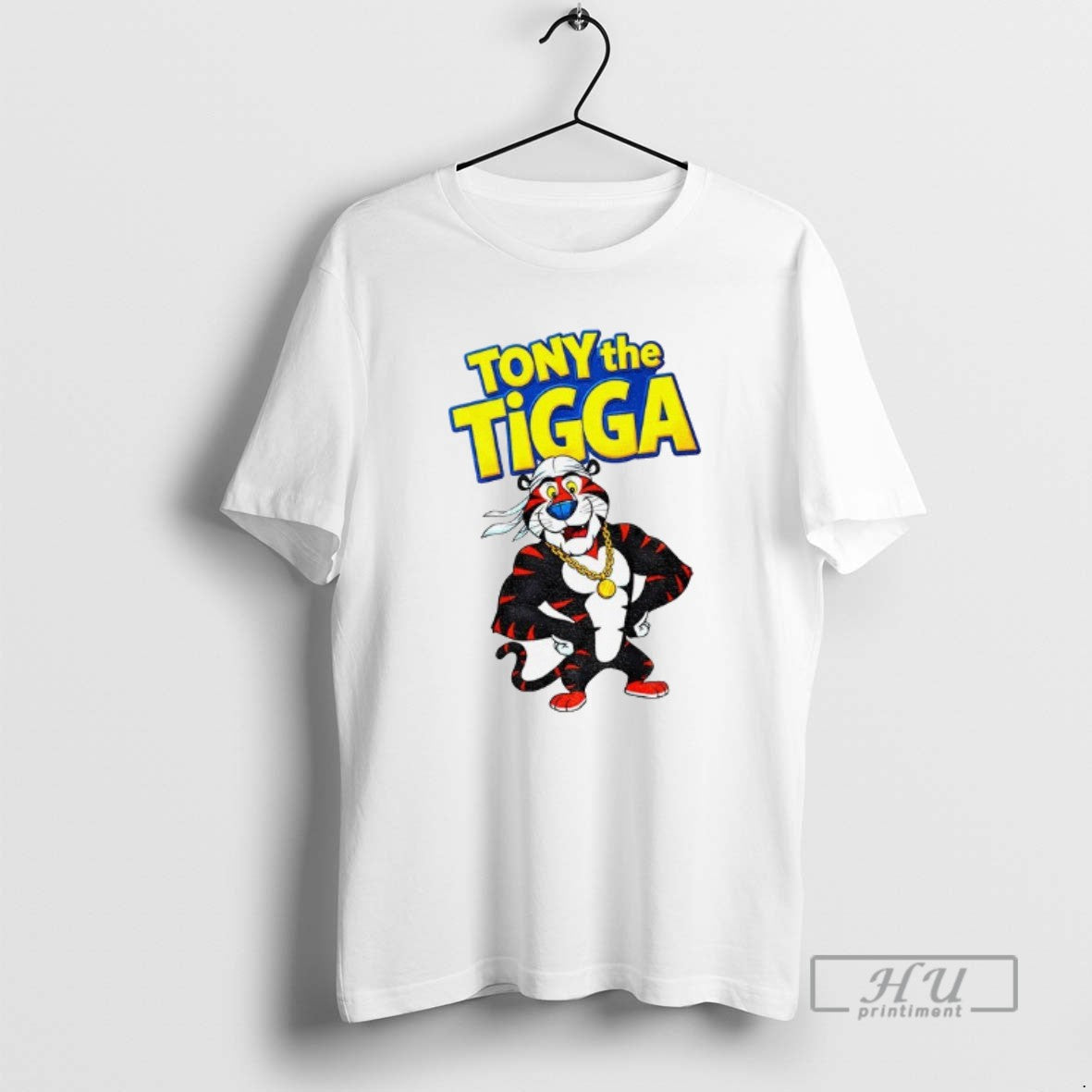 Officials Tony The Tigga X Tony The Tiger Funny Meme T Shirt