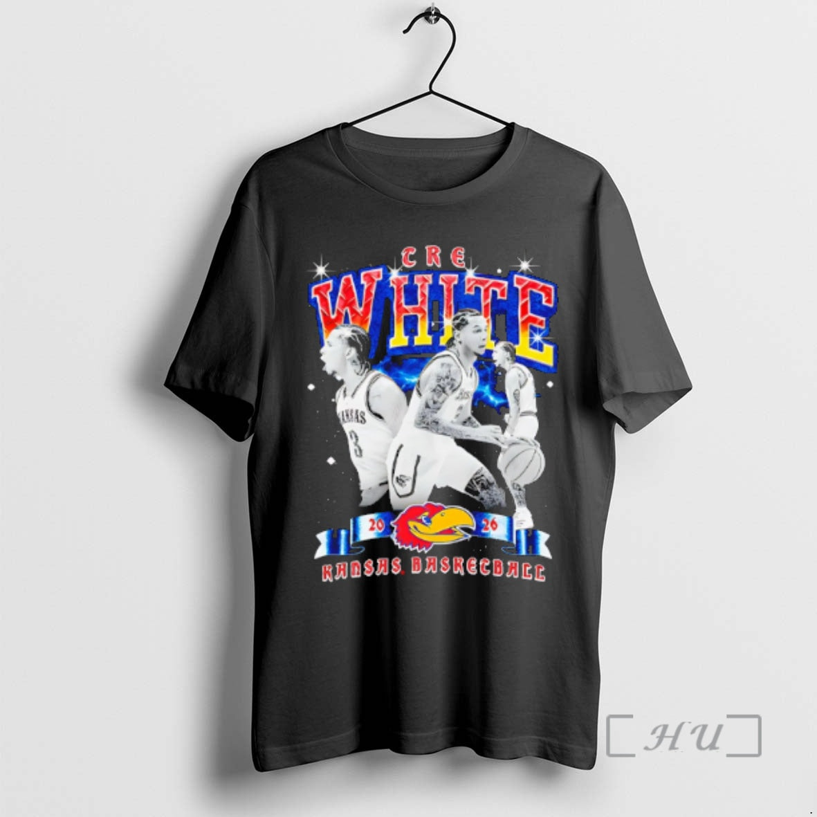 Officials Tre White Kansas Jayhawks 90s Graphic