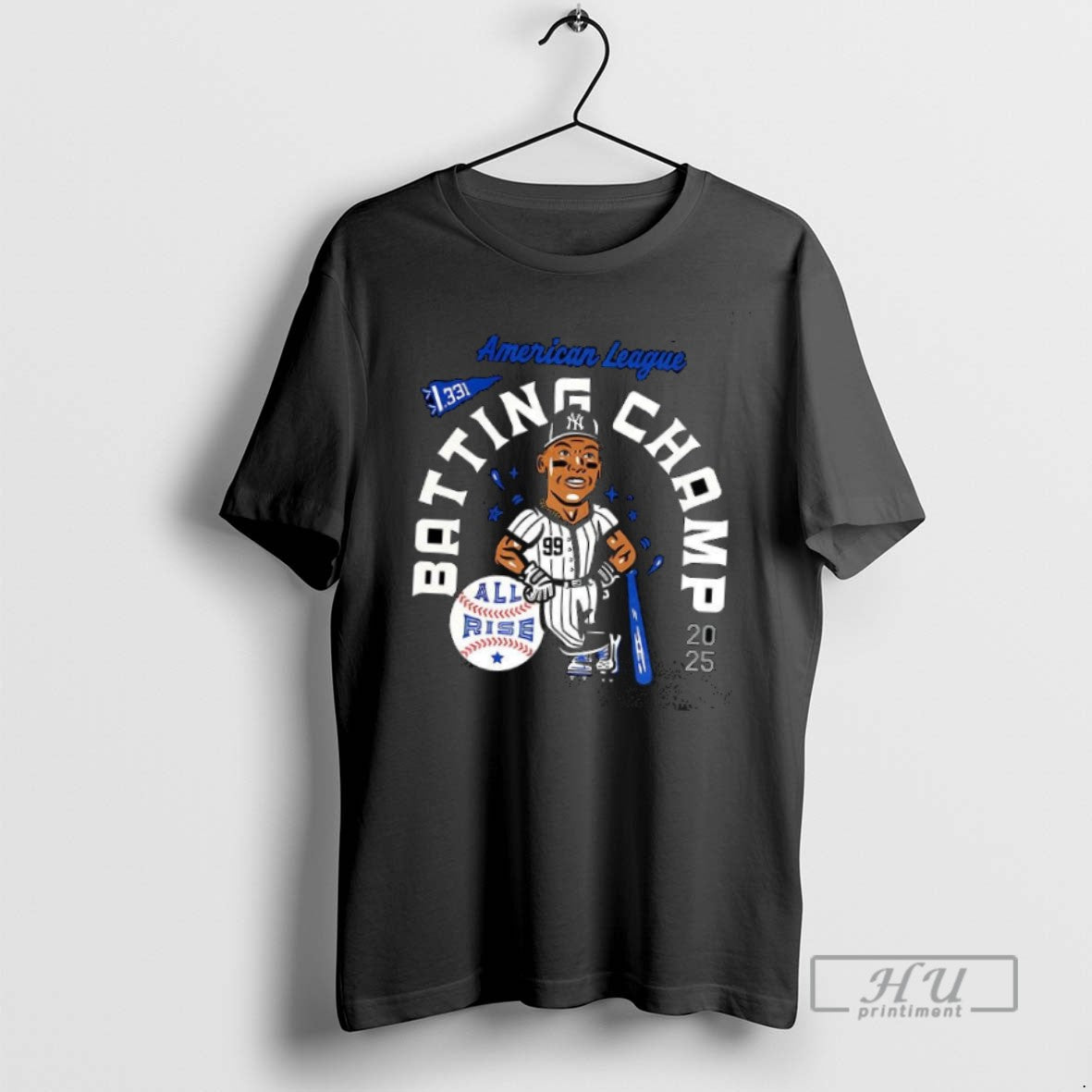 Officials Trending Aaron Judge New York Yankees Baseball American League 2025 Batting Champ 331