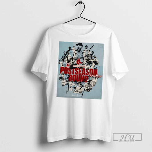 Officials Trending Boston Red Sox Baseball Postseason Bound 2025 Trem Endously T Shirt