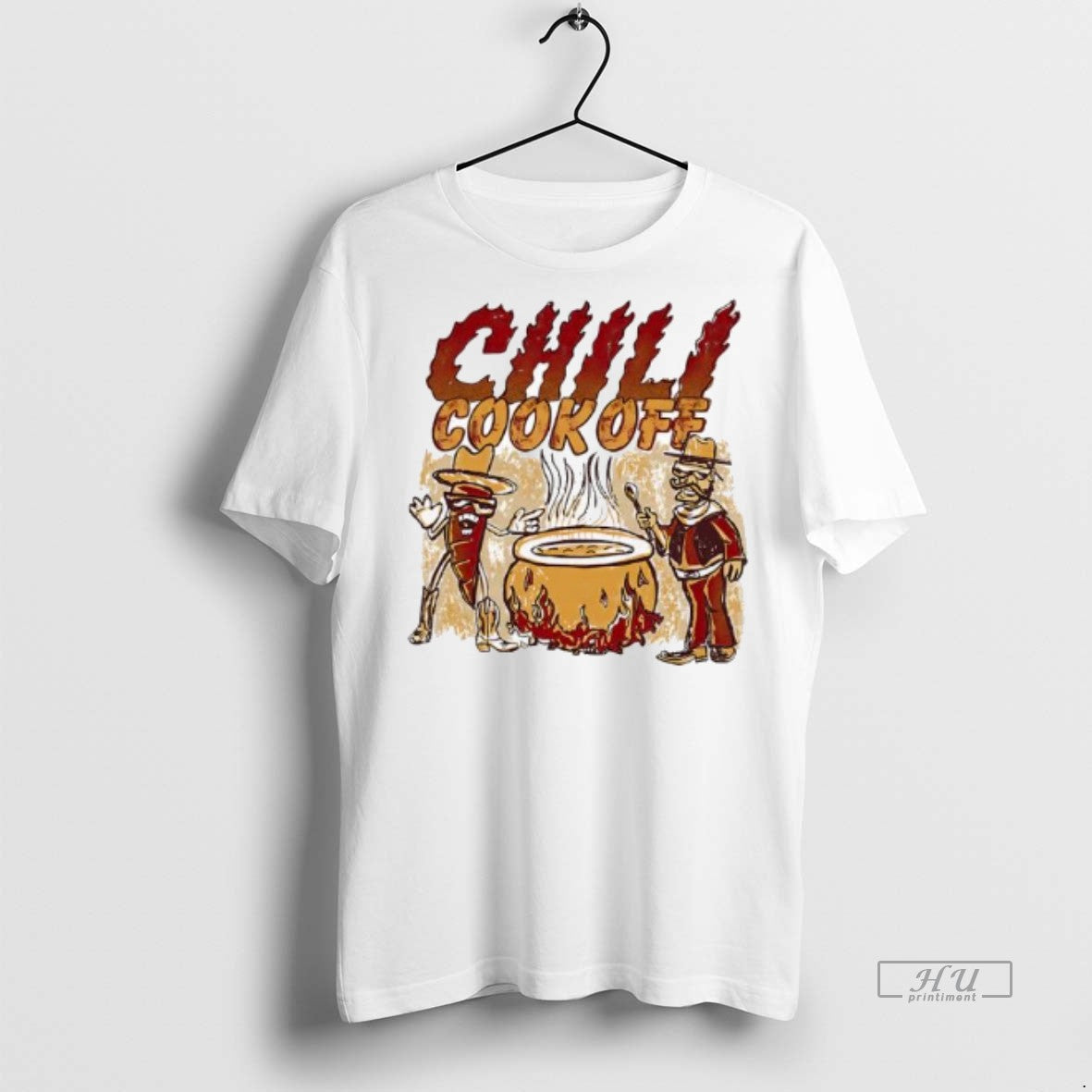Officials Trending Chili Cookoff Fire Graphic T Shirt Sweater