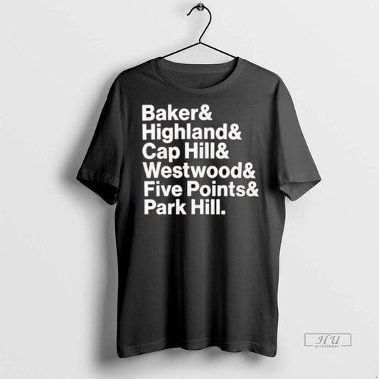 Officials Trending Denver Neighborhoods Names Baker Highland Cap Hill Westwood Five Points Park Hill