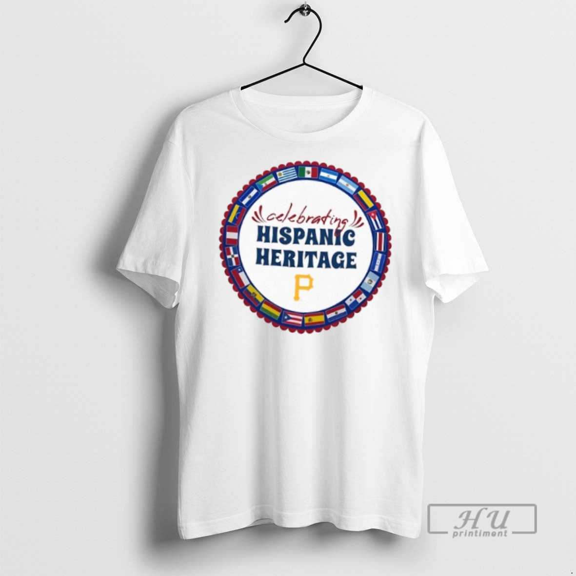 Officials Trending Mlb Pittsburgh Pirates Starter Celebrating Hispanic Heritage T Shirt