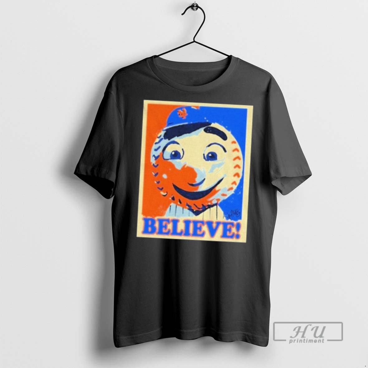 Officials Trending Mr Met New York Mets Mlb Believe Hope Mascot T Shirt
