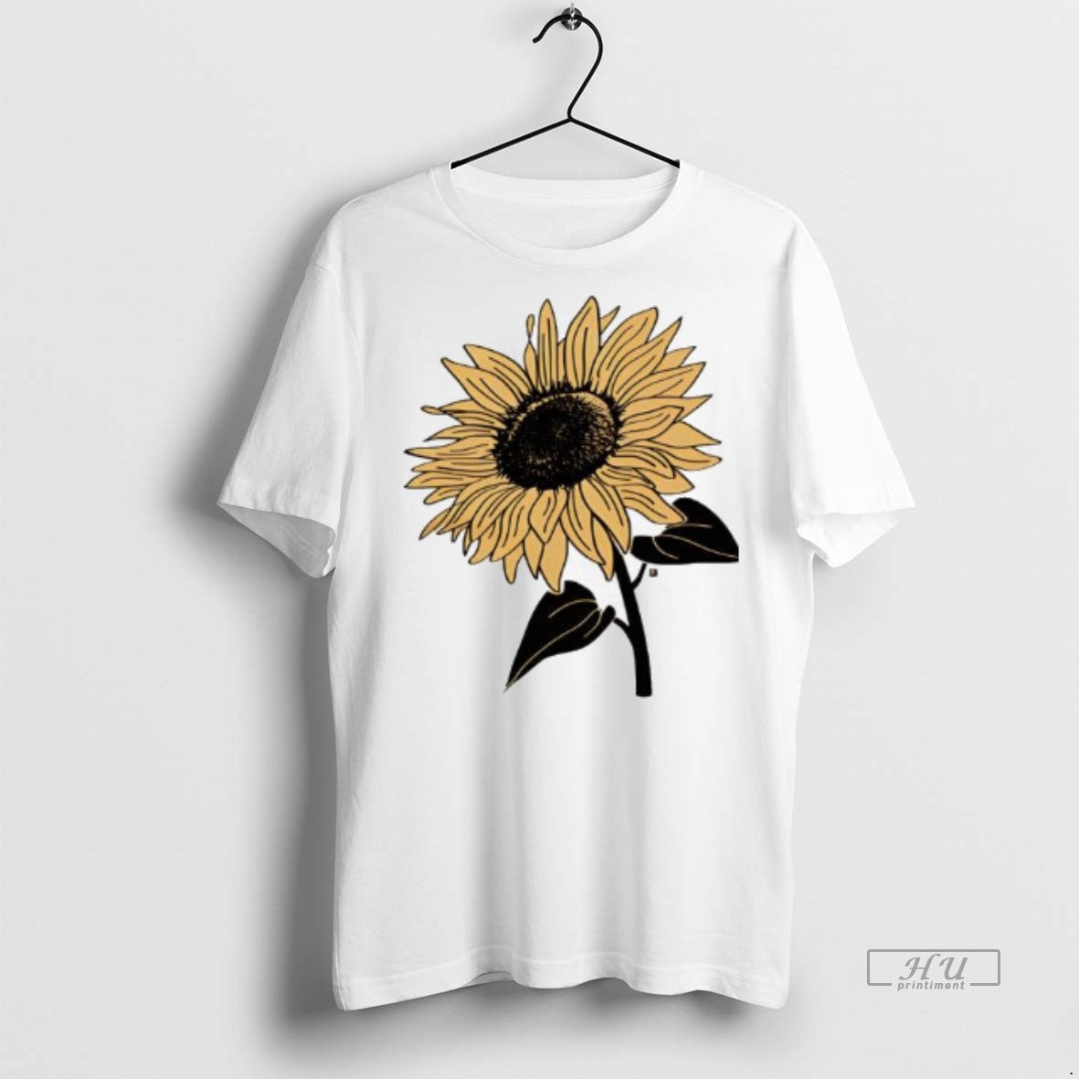 Officials Trending Sunflower Flower Graphic T Shirt Sweater
