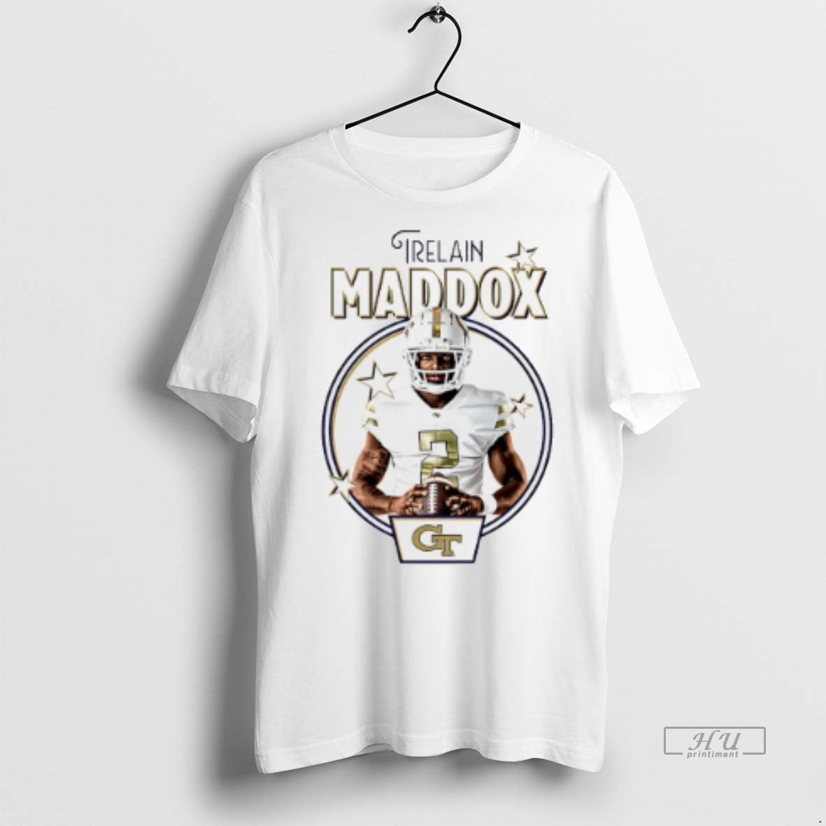 Officials Trending Trelain Maddox Georgia Tech Yellow Jackets Illustrated T Shirt Sweater
