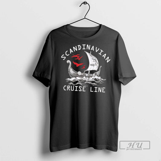 Officials Trending Viking Scandinavian Cruise Line T Shirt