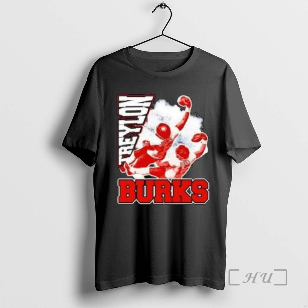 Officials Treylon Burks Arkansas Razorbacks Wide Receiver Graphic Circle Black T-Shirts, Hoodie, Sweatshirt | WearSparks.com