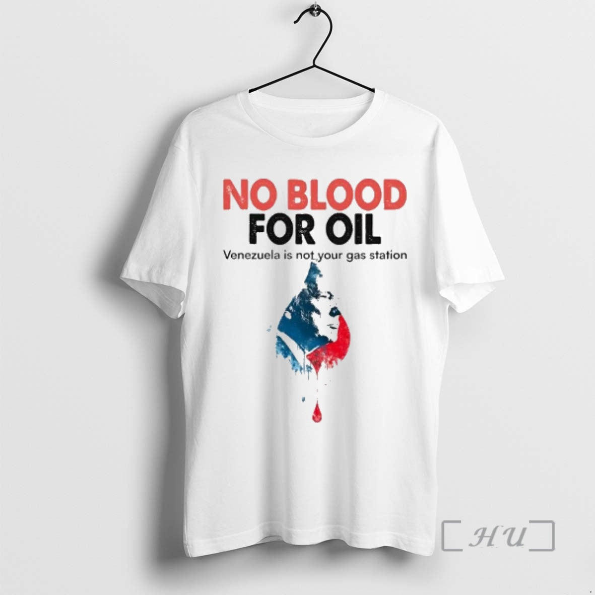 Officials Trump No Blood For Oil Venezuela Is Not Your Gas Station Premium T Shirts Hoodie, Sweatshirt | WearSparks.com