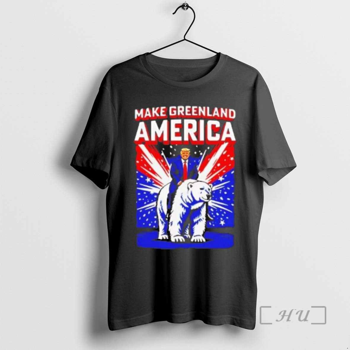 Officials Trump Riding Bear Make Greenland America T-Shirts, Hoodie, Sweatshirt | WearSparks.com