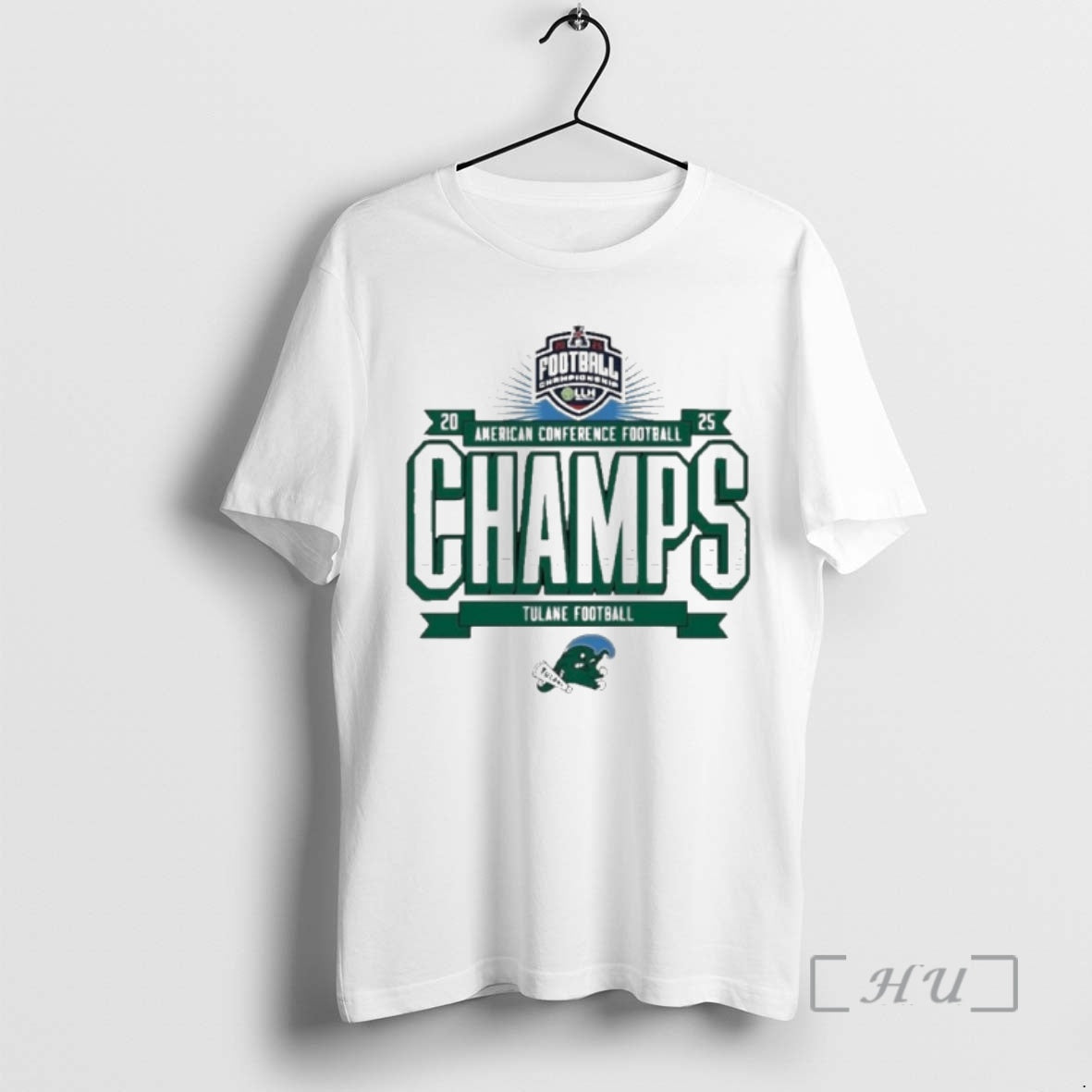 Officials Tulane Green Wave 2025 American Conference Football Champions T-Shirts, Hoodie, Sweatshirt | WearSparks.com