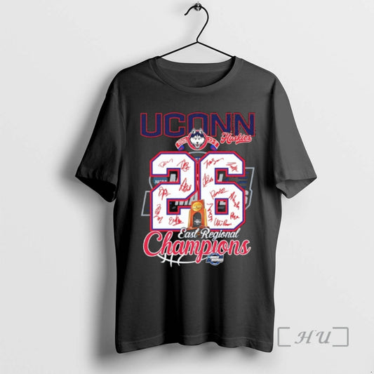 Officials Uconn Huskies 2026 33 2 East Regional Champions Signatures