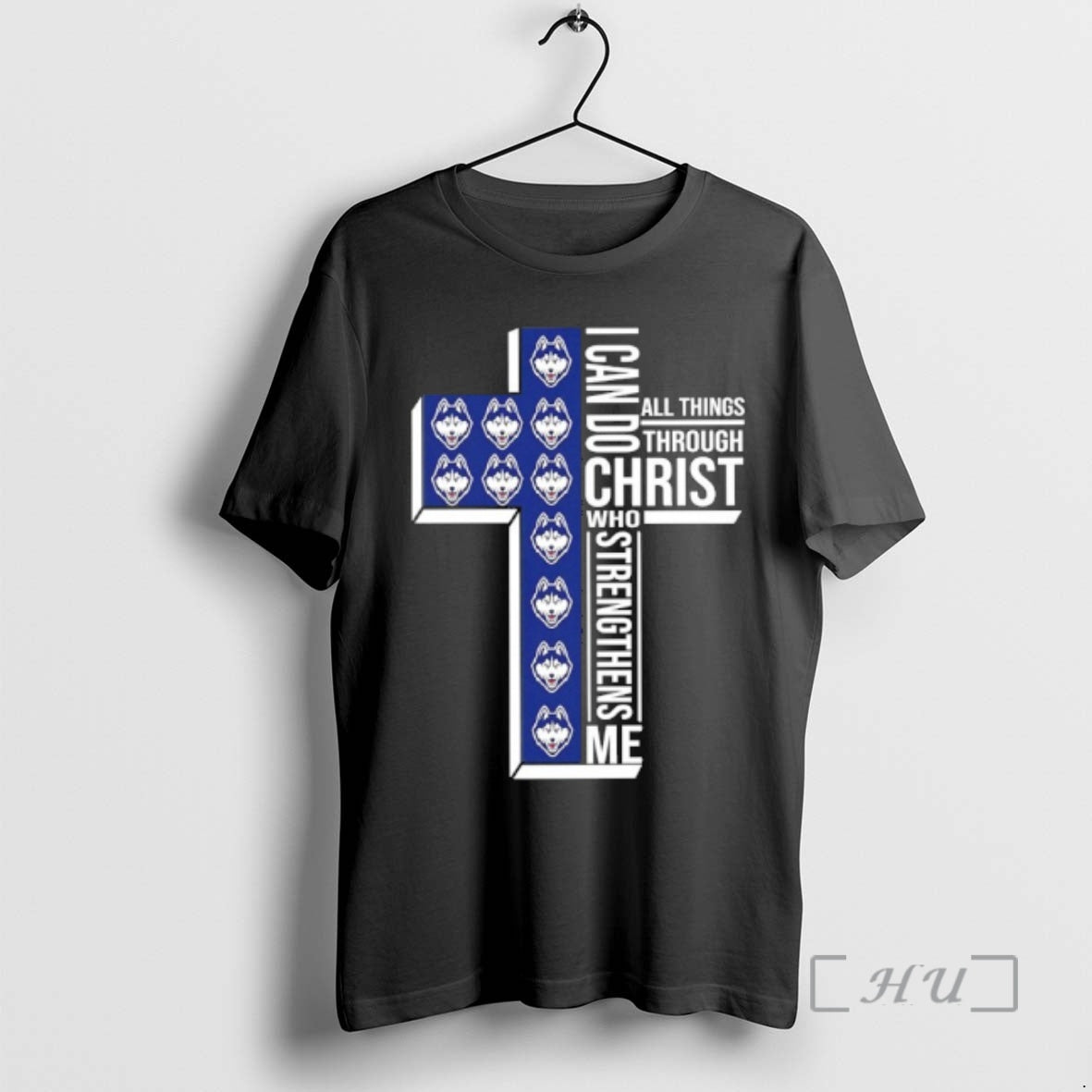 Officials Uconn Huskies Womens Basketball I Can All Things Do Through Christ Who Strengthens Me T-Shirts, Hoodie, Sweatshirt