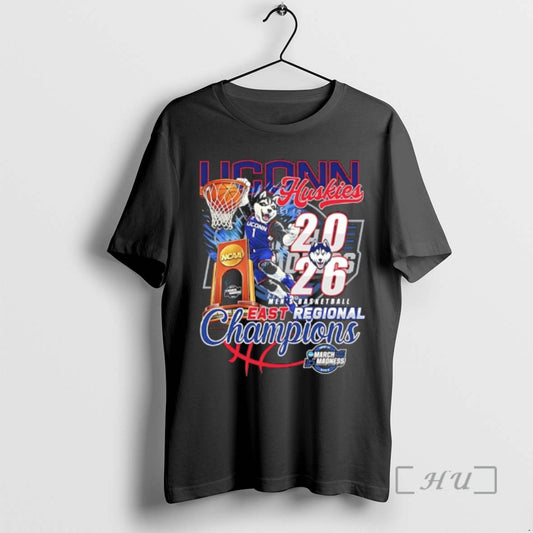 Officials Uconn Mens Basketball 2026 East Regional Champions Mascot