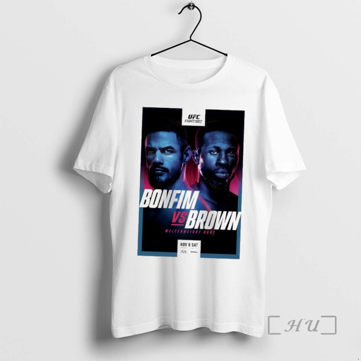 Officials Ufc Fight Night Bonfim Vs Brown Autographed Event T-Shirts, Hoodie, Sweatshirt | WearSparks.com