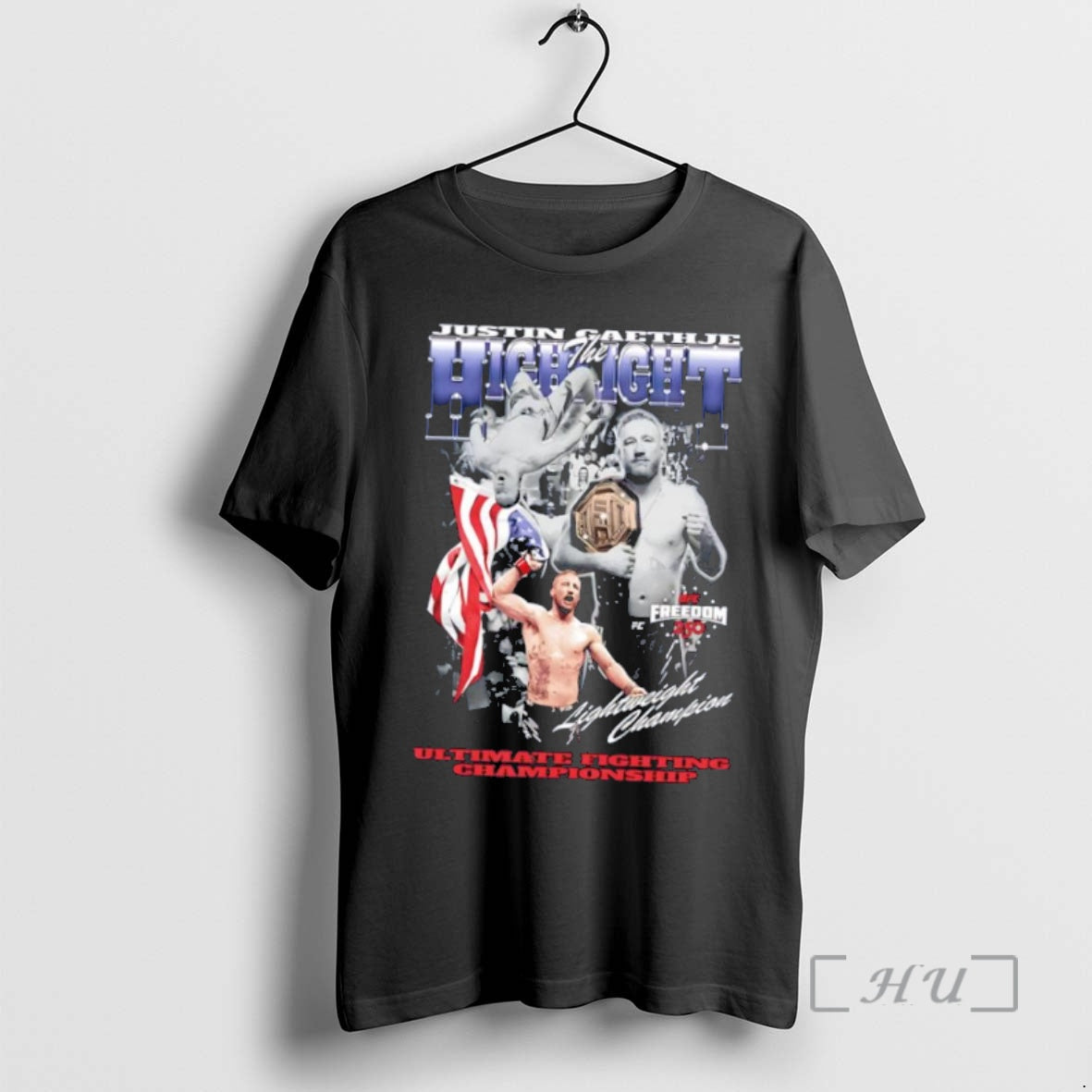 Officials Ufc Justin Gaethje Highlight Freedom 250 Signature