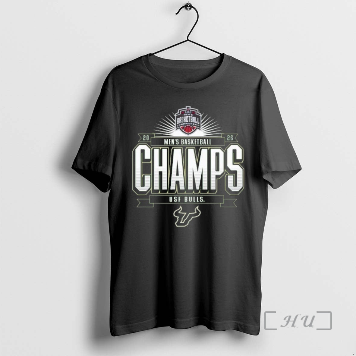 Officials Usf Bulls American Conference Mens Basketball Tournament Champions