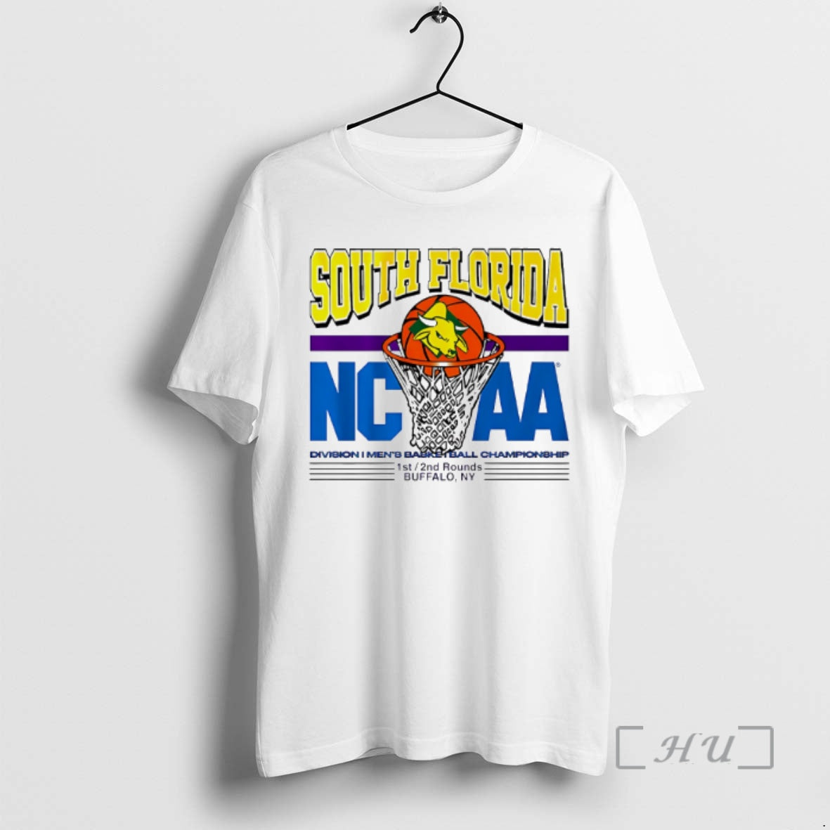 Officials Usf Bulls Mbb 2026 Ncaa Tournament Retro Vibes Logo